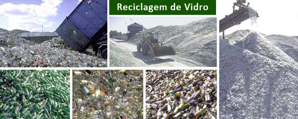 Reciclagem de vidro