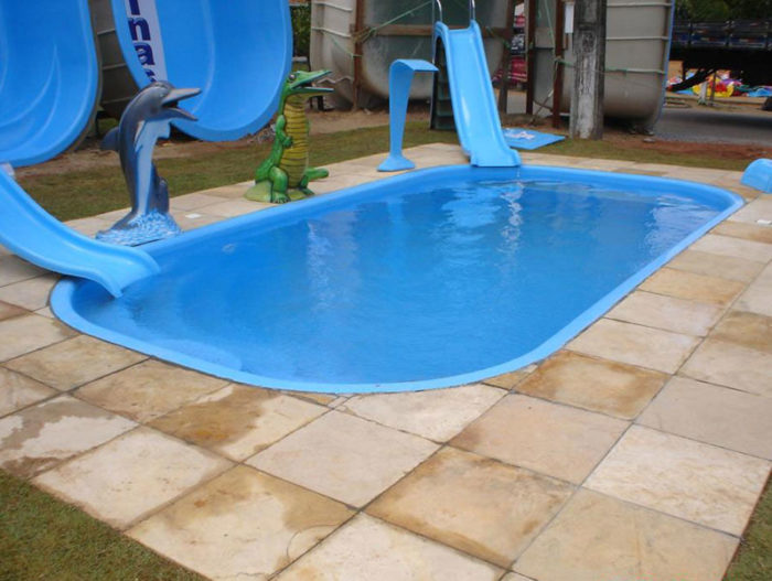 Acessórios para piscina de fibra