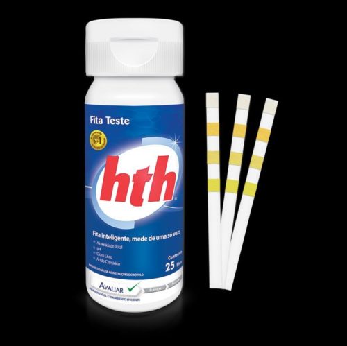 Fita teste de pH para piscina