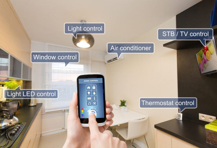 Controle da automação residencial pelo celular