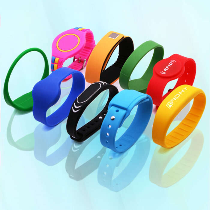 Pulseiras de silicone RFID